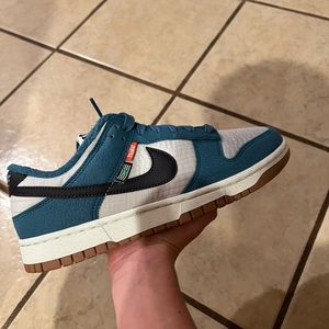 nike dunk low next nature rift blue brand new